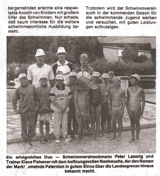 Zeitungsartikel 1980